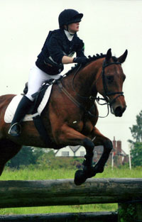 Louise is one of Ridgeway Livery Centre's clients seen here jumping with her horse, Eve